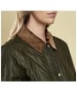 Women’s Barbour Lightweight Beadnell Wax Jacket - Archive Olive