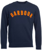 Men’s Barbour Prep Logo Crew Neck Sweater - Navy