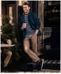 Men's Barbour Neuston Twill Chinos - Stone