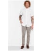 Men’s Timberland Mill River Linen Shirt - Full model shot