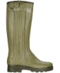 Men’s Le Chameau Chasseur Leather Wellington Boots, 43cm calf - Vert