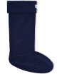 Hunter Fleece Welly Socks Adult - Navy