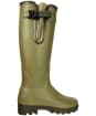 Women's Le Chameau Vierzonord Neo Wellington Boots - Green (Vert Vierzon)
