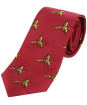 Men's Soprano Flying Pheasant Country Tie - Red