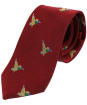 Men's Soprano Green Flying Ducks Tie - Red