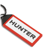 Hunter Original Keyring - Black / White / Red
