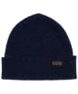 Men’s Barbour Lowerfell Donegal Beanie Hat - Navy