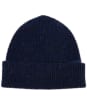 Men’s Barbour Lowerfell Donegal Beanie Hat - Navy