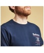 Men’s Barbour Reed Tee - Navy