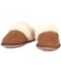 Women's Barbour Lydia Suede Mule Slippers - Camel Suede