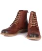 barbour belsay boots black