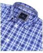 Men’s Crew Clothing Westleigh Classic Check Shirt - Lapis Blue