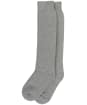 Women’s Barbour Knee Length Wellington Socks - Light Grey