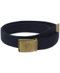 Men's Fjallraven Canvas Brass Belt 4cm - Dark Navy