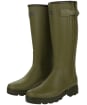 Men’s Le Chameau Chasseur Leather Lined Wellington Boots - 43cm calf - Vert