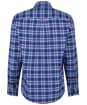 Men’s Crew Clothing Flannel Classic Check Shirt - Lapis Blue