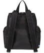 Hunter Original Mini Top Clip Backpack - Rubberised Leather - Black