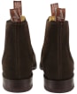Men's R.M. Williams Suede Craftsman Chelsea Boots - G Fit - Chocolate