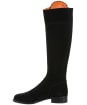 Women's Fairfax & Favor Flat Regina Boots - Black Suede