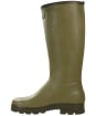 Men’s Le Chameau Chasseur Leather Lined Wellingtons – 44cm calf - Vert