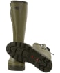 Men's Le Chameau Vierzonord Neo Wellington Boots - 41 cm calf - Green (Vert Vierzon)