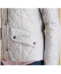 Women's Barbour Flyweight Cavalry Quilted Jacket - Ice White