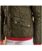 Women's Barbour Flyweight Cavalry Quilted Jacket - Olive