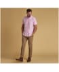 Men's Barbour Oxford 3 Tailored Shirt - Pink