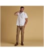 Men's Barbour Oxford 3 Tailored Shirt - White