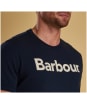 Men’s Barbour Logo Tee - New Navy