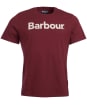 Men’s Barbour Logo Tee - Ruby
