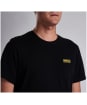 Men’s Barbour International Essential Small Logo T-Shirt - Black