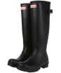 Women's Hunter Original Back Adjustable Wellington Boots - Black