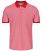 Men’s Alan Paine Kirdford Oxford Pique Polo Shirt - Red
