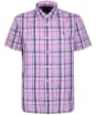 Men’s Crew Clothing Pendower Check Shirt - Pink / Navy