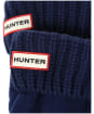 Hunter Kids Half-Cardigan Stitch Boot Socks - Navy