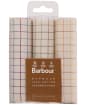 Men's Barbour Tattersall Handkerchiefs - Boxed Set of 3 - Tattersall