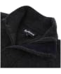 Men's Barbour Patch Zip Through Sweater - Charcoal Marl