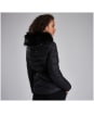 Women’s Barbour International Island Quilted Jacket - Black