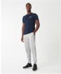 Men's Barbour International Small Logo Tee - International Navy 