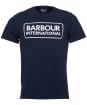 Men's Barbour International Essential Large Logo Tee - International Navy