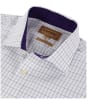 Men’s Schoffel Buckden Shirt - Purple / Fig / Blue Check