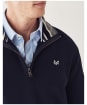 Men’s Crew Clothing Classic ½ Zip Knitted Sweater - Navy