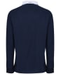Men’s Crew Clothing Long Sleeve Rugby Shirt - Navy
