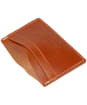 Fjallraven Ovik Card Holder - Leather Cognac