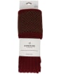 Men’s Pennine Penrith Shooting Socks - Olive / Burgundy