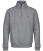 Men’s Crew Clothing Classic Half Zip Sweatshirt - Grey Marl