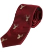 Men’s Soprano Stags Head Tie and Cufflink Set - Wine
