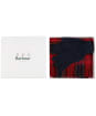 Men’s Barbour Scarf and Glove Gift Box - Red Tartan