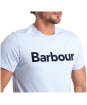 Men’s Barbour Logo Tee - Heritage Blue
